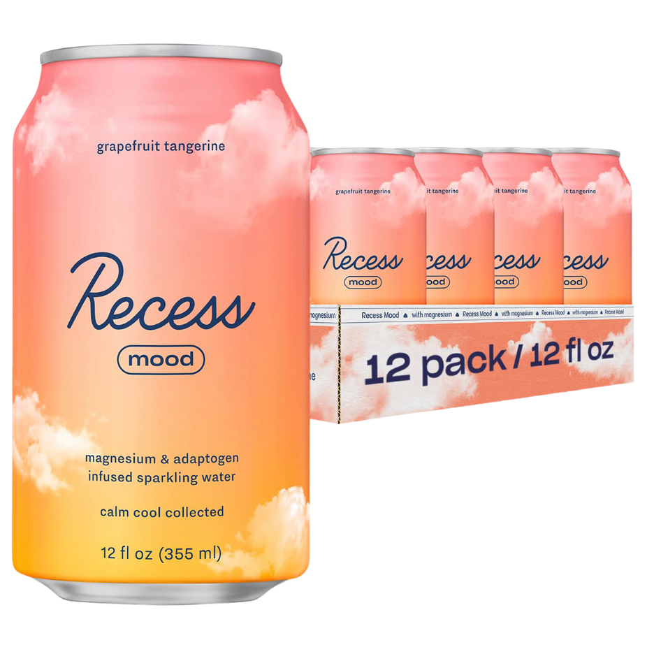 Mood Grapefruit Tangerine Sparkling Water (12 CT)