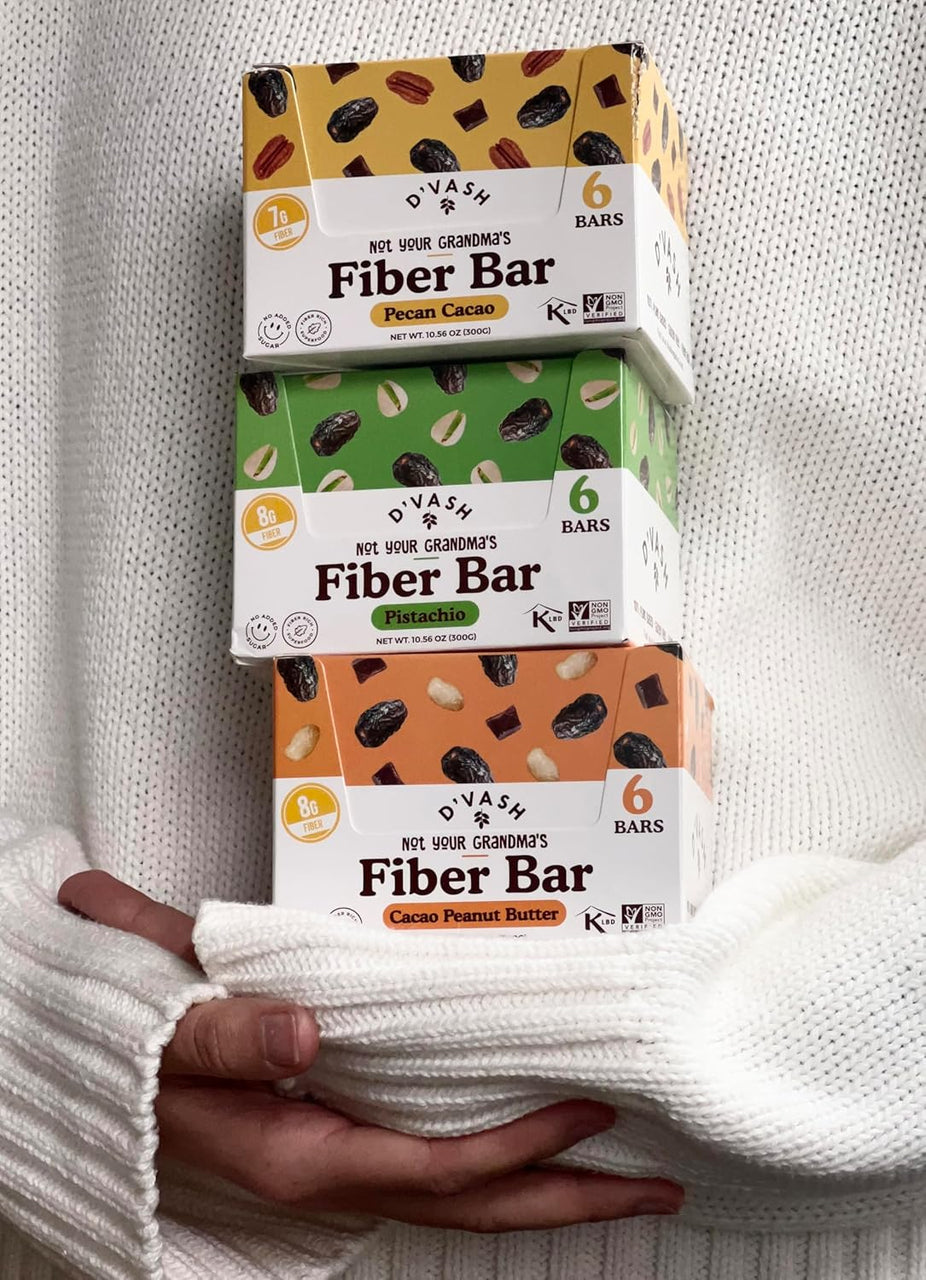 Pistachio Fiber Bars (6 CT)