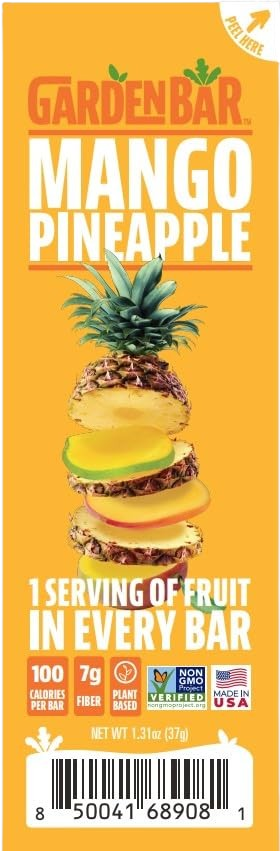 Mango Pineapple Dried Fruit Bar (12 Pack)