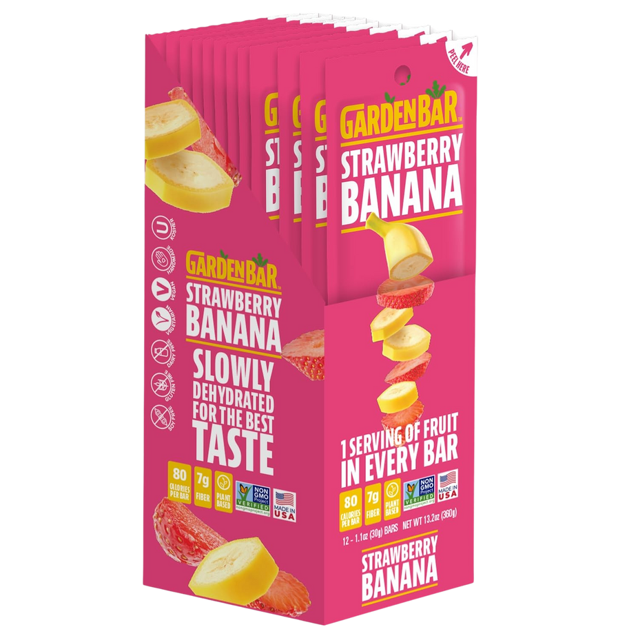 Strawberry Banana Dried Fruit Bar (12 CT)