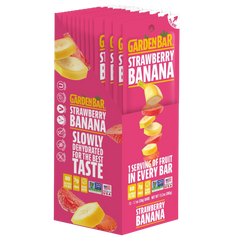 Strawberry Banana Dried Fruit Bar (12 CT)