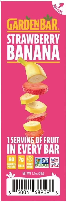 Strawberry Banana Dried Fruit Bar (12 CT)