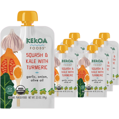 Squash & Kale with Turmeric Baby Food (6 Pack)