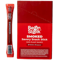 Savory Smoked Flavor Plant-Based Jerky Stick (24 Pack)