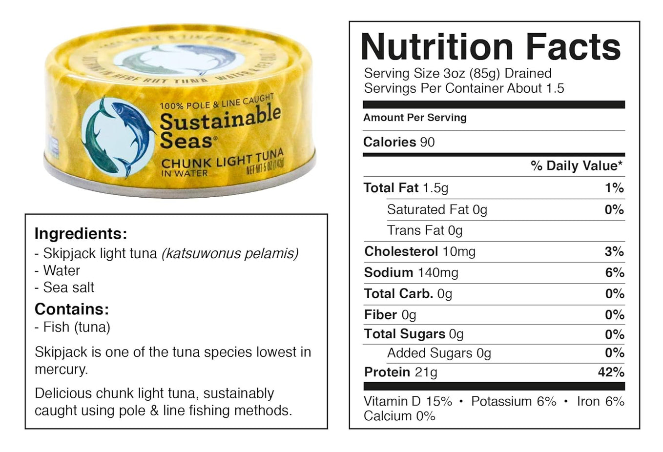 Chunk Light Tuna - In Water (12 Pack)