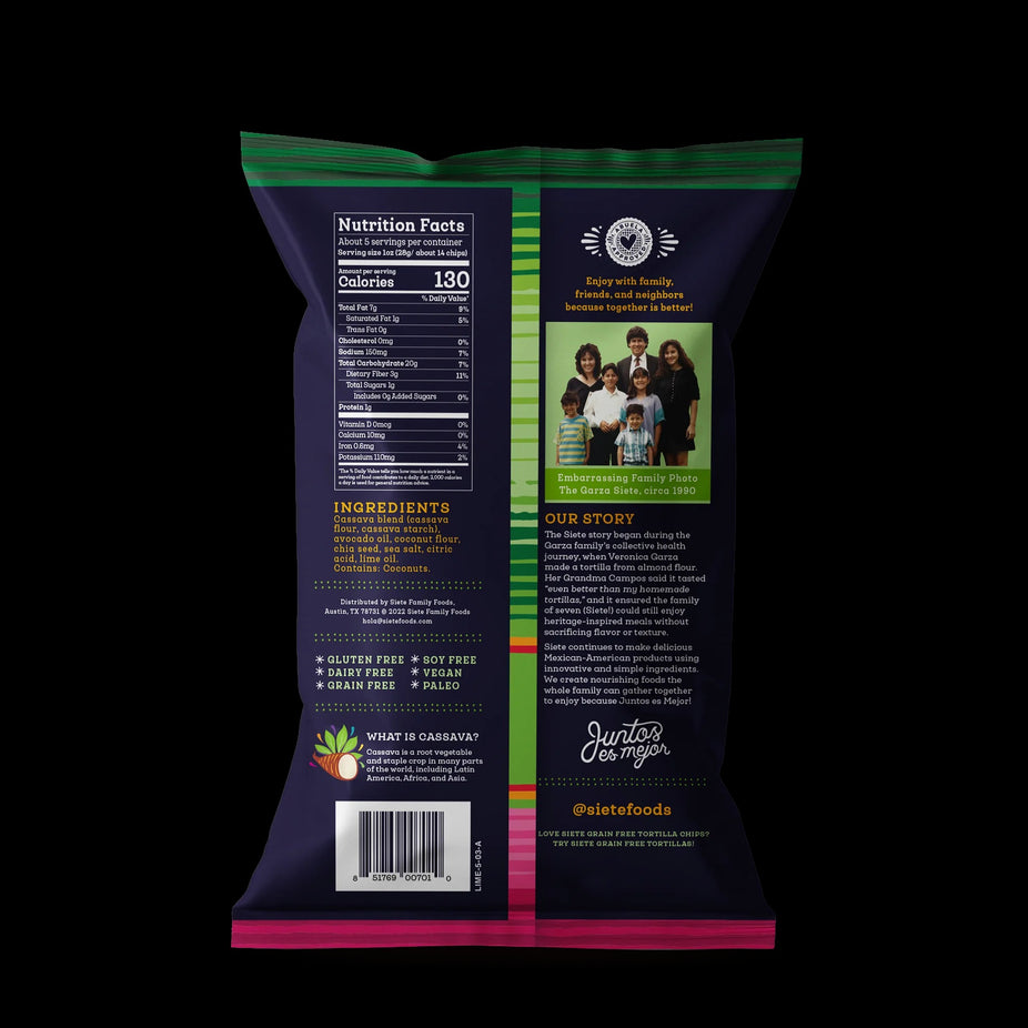 Lime Tortilla Chips (24 CT)