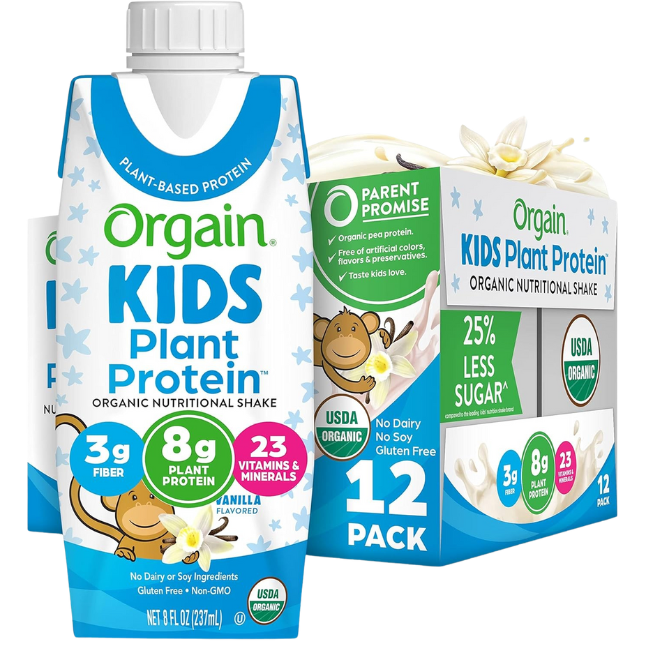 Kid's Plant Protein Nutritional Shake - Vanilla (12 Pack)