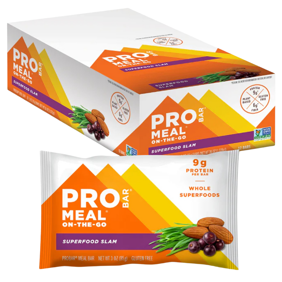 Organic Superfood Slam Meal Bar (12 Pack)