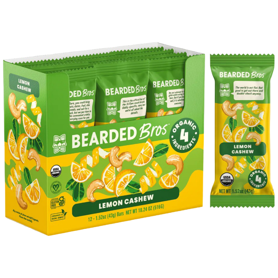 Organic Lemon Cashew Food Bar (12 CT)