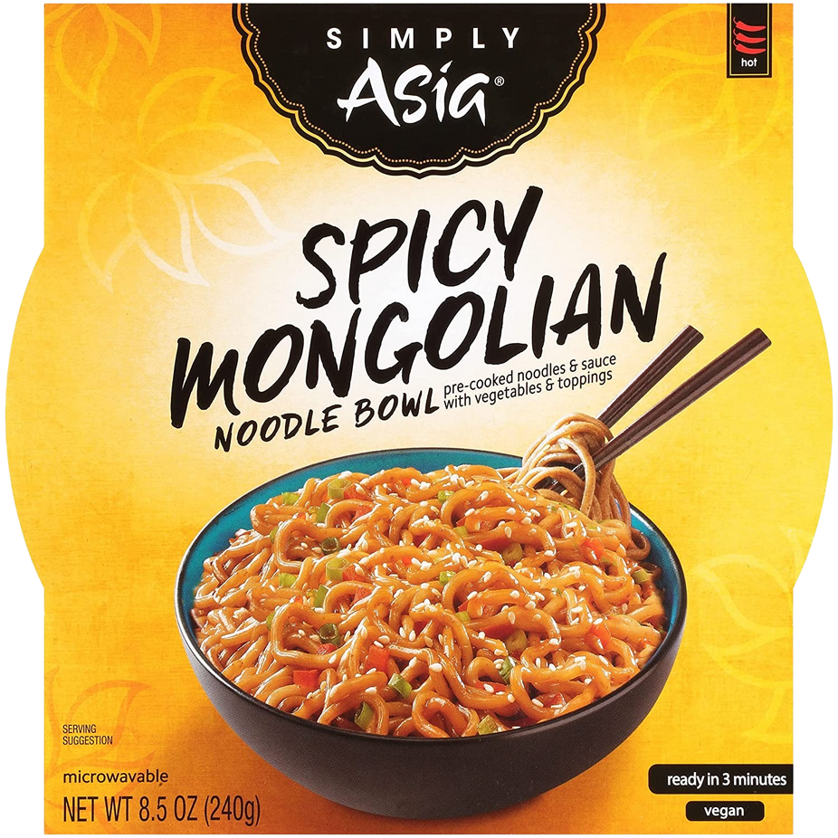 Spicy Mongolian Noodle Bowl (6 Pack)