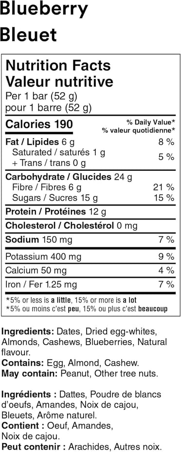 Blueberry Protein Bar (12 CT)