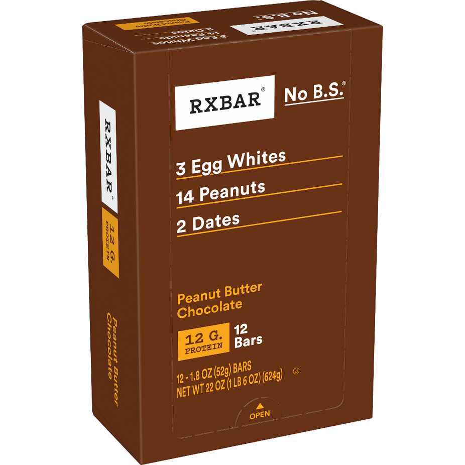 Peanut Butter Chocolate Protein Bars (12 CT)