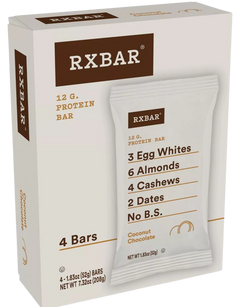 Coconut Chocolate Bar 4 Pack