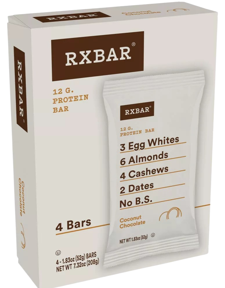 Coconut Chocolate Bar 4 Pack