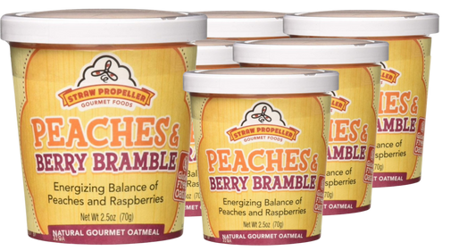 Peaches and Berry Bramble Oatmeal (6 Pack)