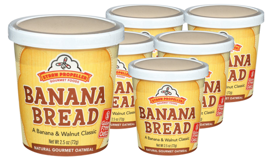 Banana Bread Oatmeal (6 Pack)