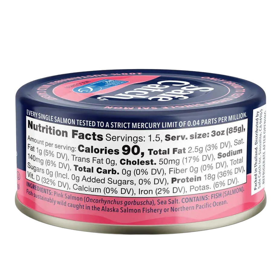 Wild Pacific Pink Salmon (6 Pack)