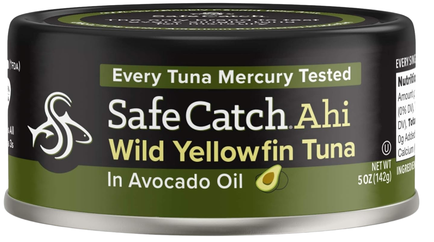 Wild Ahi Yellowfin Tuna in Avocado Oil (6 Pack)
