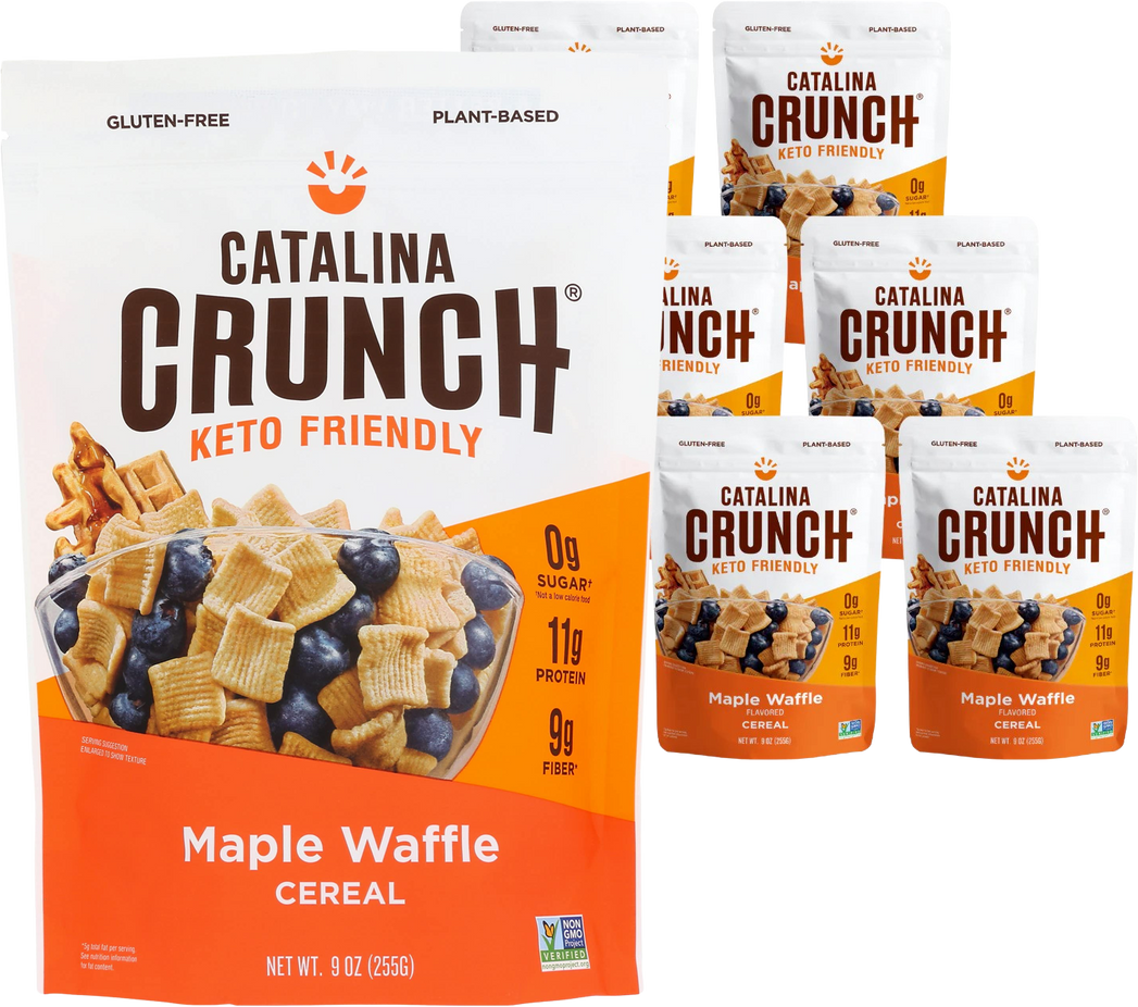 Maple Waffle Keto Cereal (6 Pack)