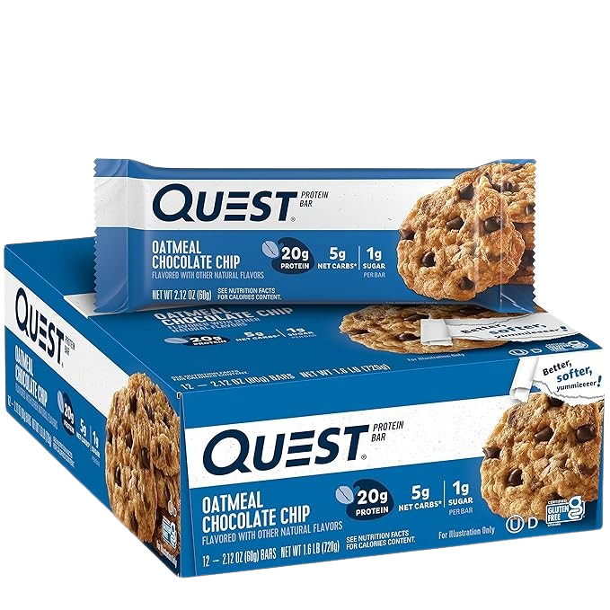 Oatmeal Chocolate Chip Bar (12 Pack)