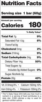 Oatmeal Chocolate Chip Bar (12 Pack)
