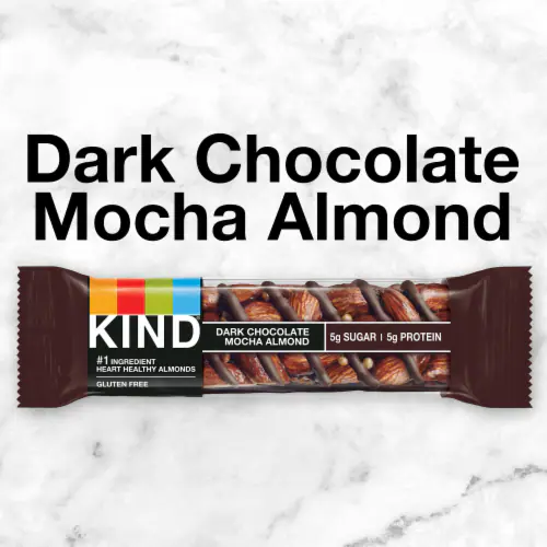 Dark Chocolate Mocha Almond Bars (12 ct)