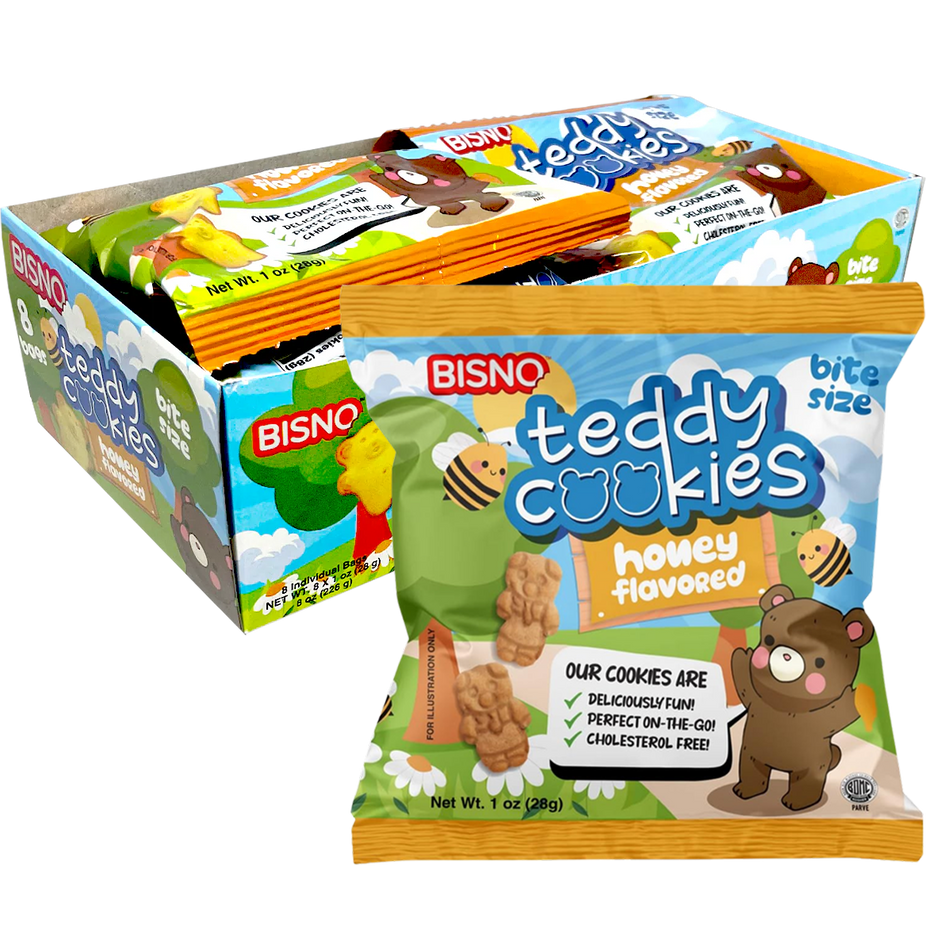 Teddy Cookies (8 Pack)