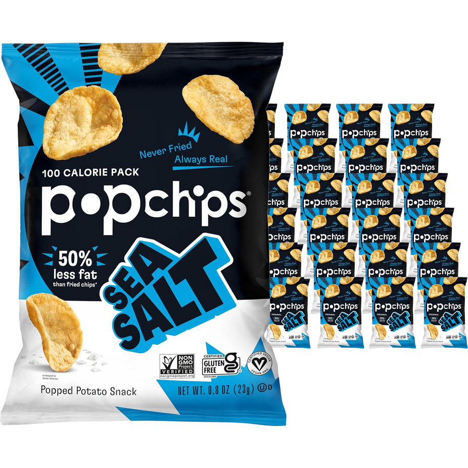 Sea Salt Potato Chips (24 Pack)