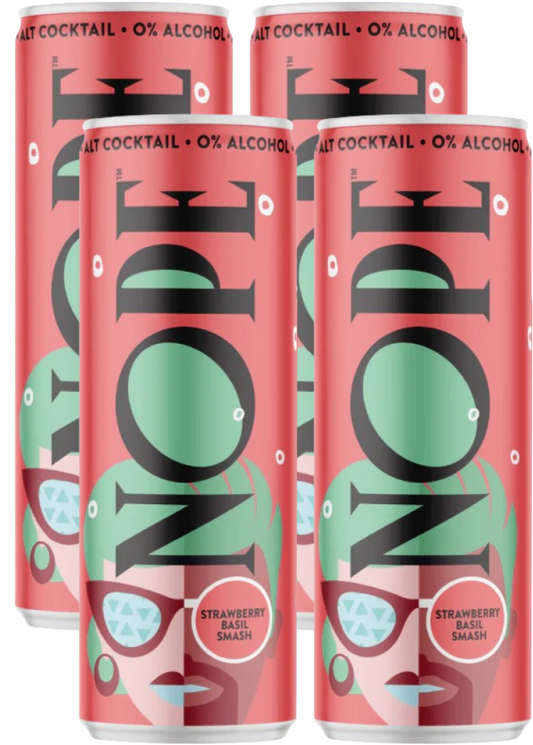 NA Sparkling Strawberry Basil Smash (4 Pack)