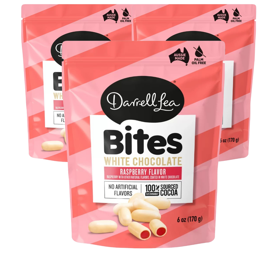 Raspberry White Chocolate Bites (3 Pack)