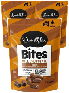 Milk Chocolate Licorice Bites (3 Pack)