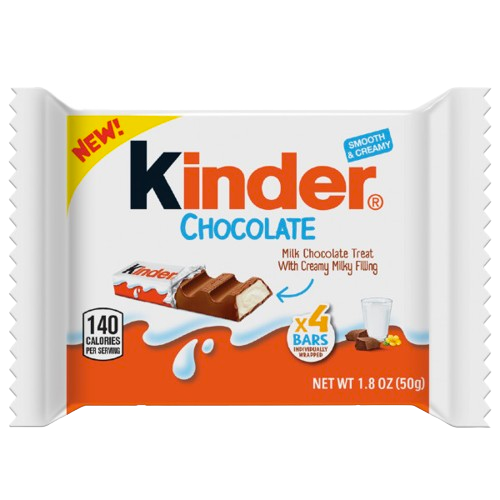 Milk Chocolate w/ Creamy Milky Filling (5 Pack)