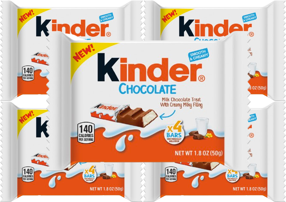 Milk Chocolate w/ Creamy Milky Filling (5 Pack)