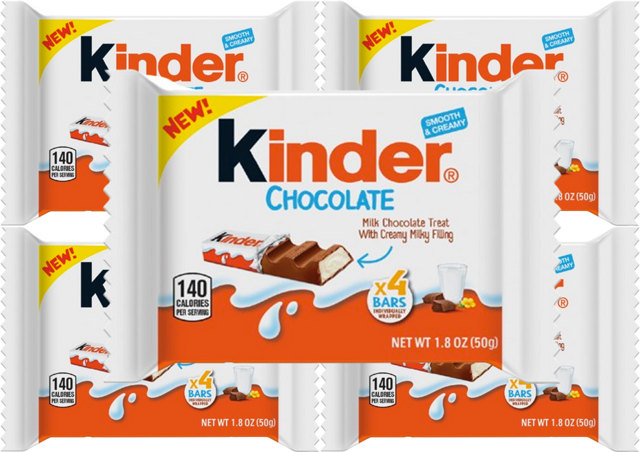 Milk Chocolate w/ Creamy Milky Filling (5 Pack)