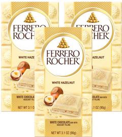 White Chocolate Hazelnut Bar (3 Pack)