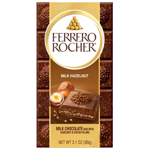 Milk Chocolate Hazelnut Bar (3 Pack)