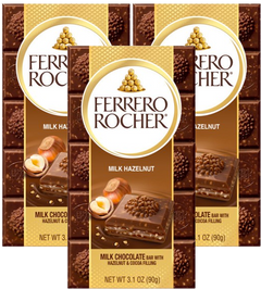 Milk Chocolate Hazelnut Bar (3 Pack)