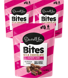 Milk Chocolate Raspberry Licorice Bites (3 Pack)