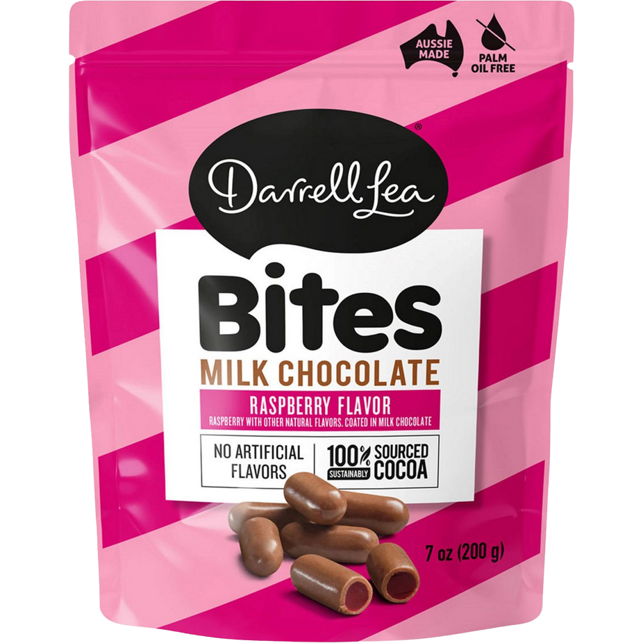 Milk Chocolate Raspberry Licorice Bites (3 Pack)