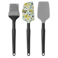 Classic Series 3 Spatula Basting Set with Butterfly Design