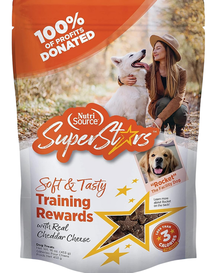 Cheddar Superstar Training Dog Treats