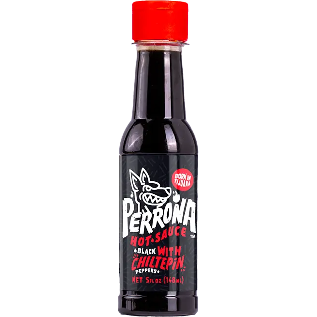 Chiltepin Peppers Hot Sauce - Black