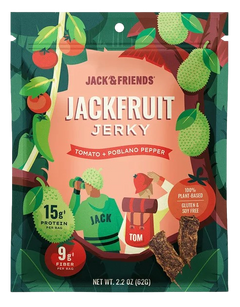 Jackfruit Jerky - Tomato & Poblano Peppers
