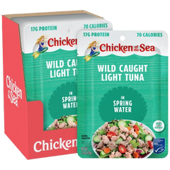 Wild Caught Light Tuna In Spring Water (12 Pack)