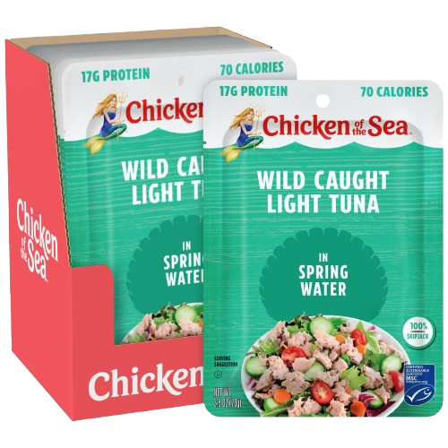 Wild Caught Light Tuna In Spring Water (12 Pack)