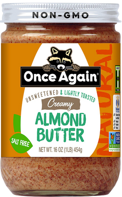 Lightly Toasted Creamy Almond Butter