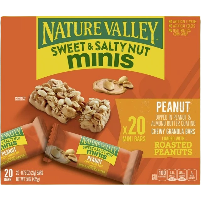 Sweet & Salty Nut Chewy Granola Bars - Peanut (20 CT)