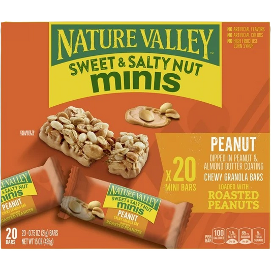 Sweet & Salty Nut Chewy Granola Bars - Peanut (20 CT)
