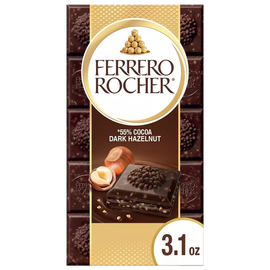 Dark Chocolate Hazelnut Bar (3 Pack)