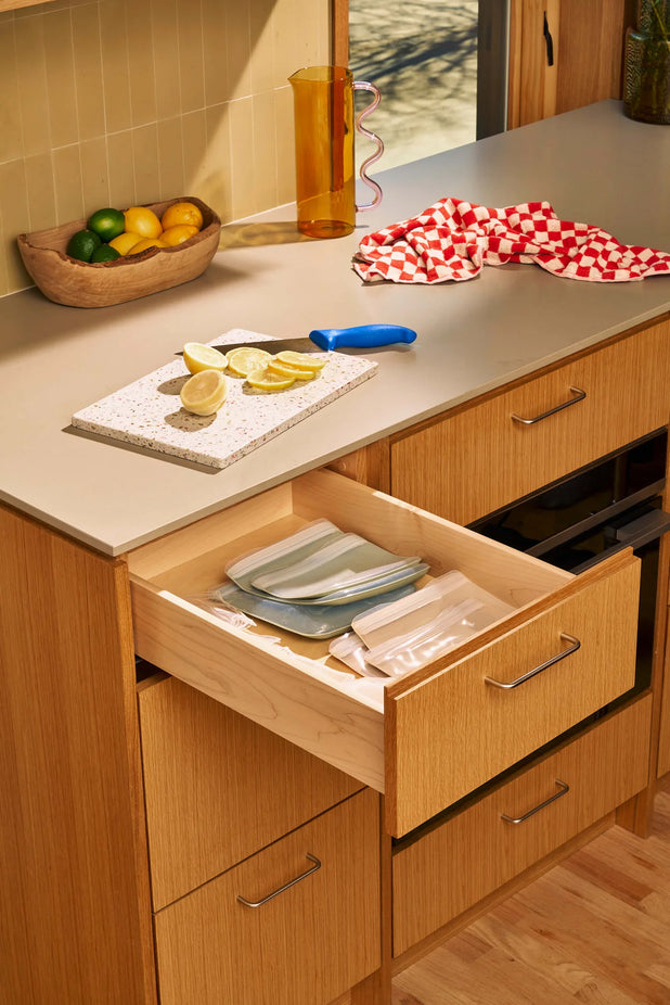 32oz Silicone Storage Bag - Cream_1 